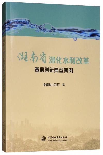 湖南省深化水利改革基层创新典型案例