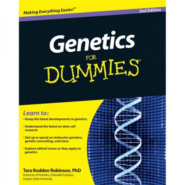 Genetics for Dummies 傻瓜書-遺傳學(xué) 第二版 