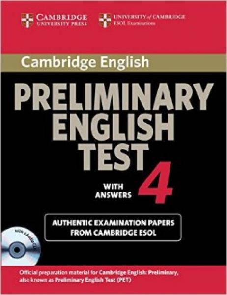 Cambridge Preliminary English Test 4 with Answer