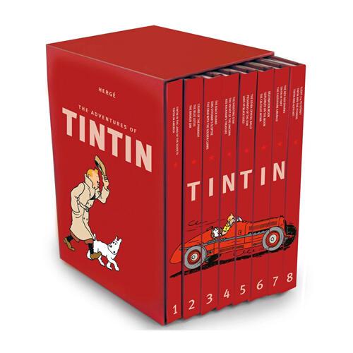 The Adventures of Tintin Collection (8 Books) 丁丁历险记全集（全8册）