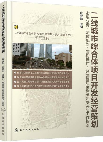 二线城市综合体项目开发经营策划:市场分析、定位规划、营销推广、经营管理全程策划要诀与工作指南