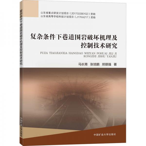 復(fù)雜條件下巷道圍巖破壞機(jī)理及控制技術(shù)研究