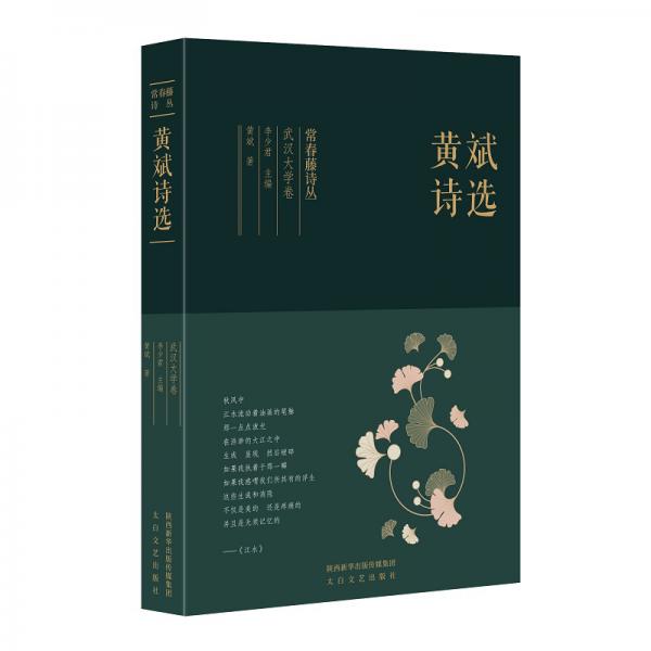 常春藤诗丛：黄斌诗选