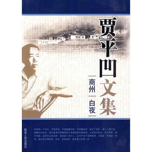 賈平凹文集.第8卷.商州 白夜