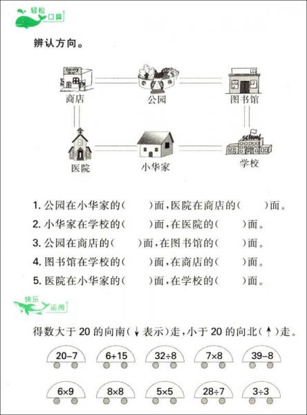 小学数学口算心算速算应用题：3年级下册(R)