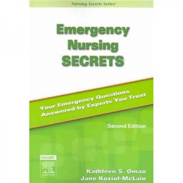 Emergency Nursing Secrets急诊护理学奥秘