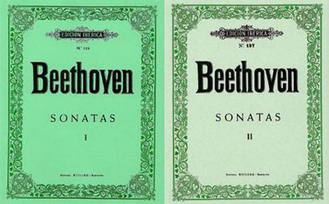 EDICIÓN IBÉRICA Nº 128 & 137 - BEETHOVEN - Sonatas Vol I & II