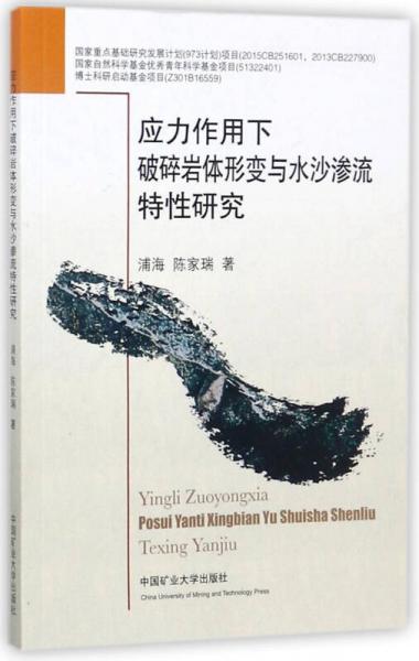 應(yīng)力作用下破碎巖體形變與水沙滲流特性研究