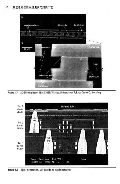 信息科学技术学术著作丛书：集成电路三维系统集成与封装工艺