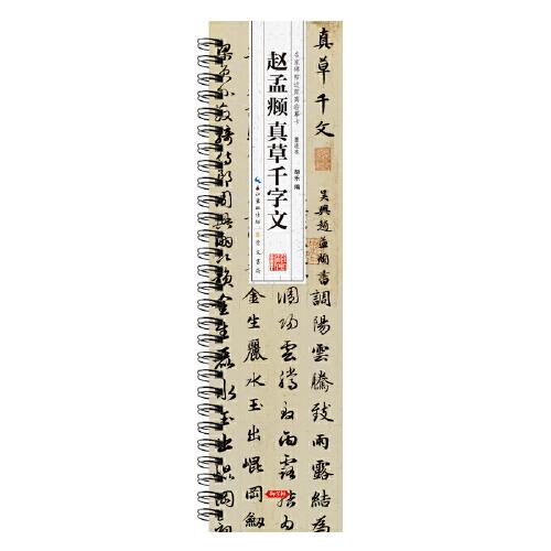 名家碑帖近距離臨摹卡·趙孟頫真草千字文