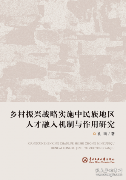 乡村振兴战略实施中民族地区人才融入机制与作用研究