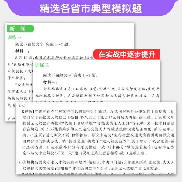 2022新版蝶变高考语文高中现代文阅读专项突破技巧详解练习高三复习辅导资料书