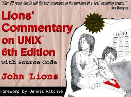 Lion's Commentary on UNIX with Source Code