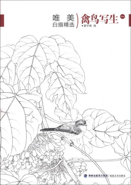 唯美白描精選. 禽鳥寫生. 