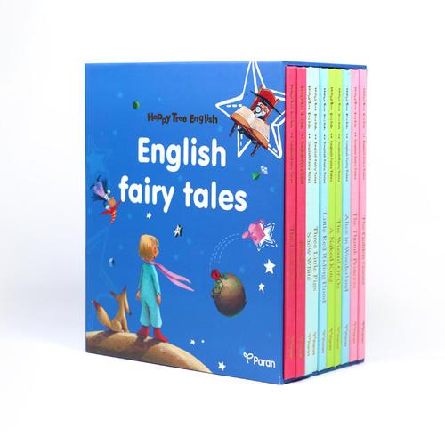 文脈書局 英文原版點(diǎn)讀繪本English Fairy Tales童話系列早教套裝 支持小BOOK點(diǎn)