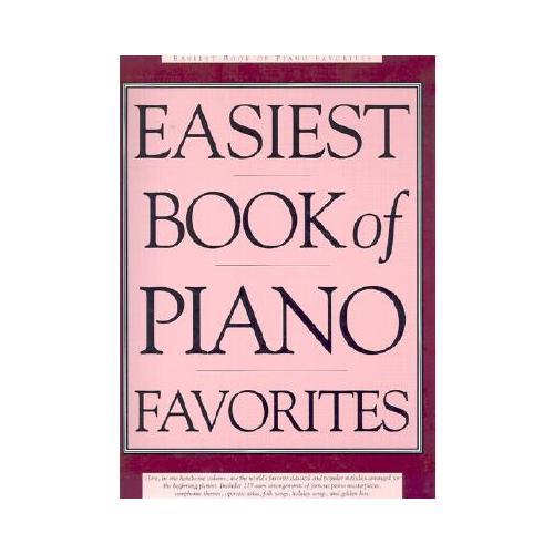 Easiest Book of Piano Favorites: The Library of Series