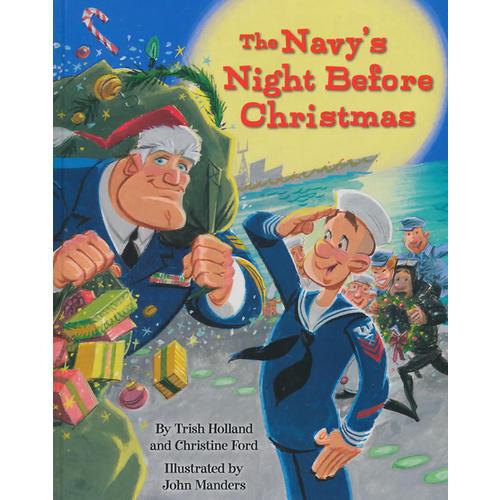 The Navy's Night Before Christmas金色童书：水兵的圣诞前夜