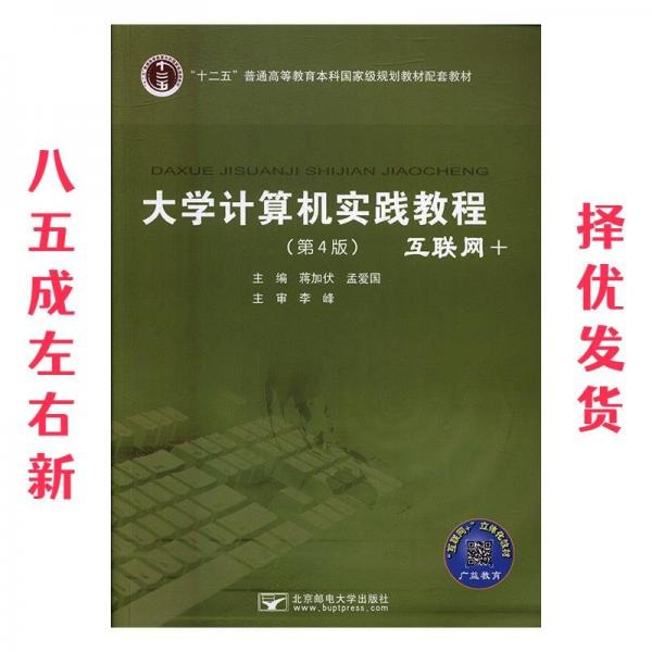 大學(xué)計算機實踐教程 : 互聯(lián)網(wǎng)+