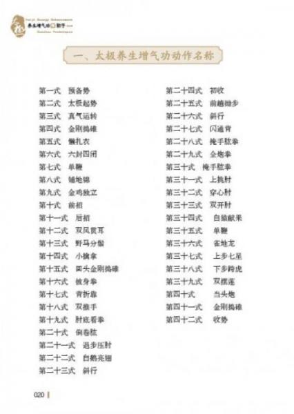 陈式太极功夫系列：太极养生增气功与散手