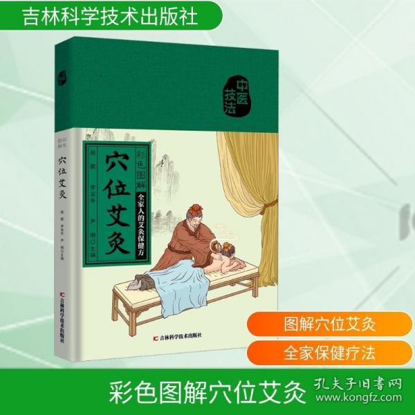 彩色图解穴位艾灸 全家人的艾灸保健书小病小痛，自己搞定
