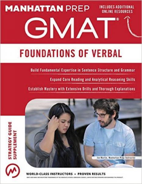 GMAT Foundations of Verbal