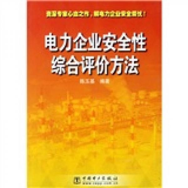 電力企業(yè)安全性綜合評價方法