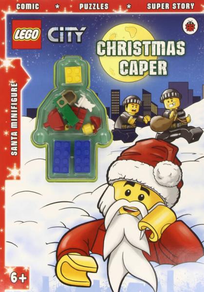 LEGO City: Christmas Caper Activity Book with Minifigure樂高城市：圣誕惡作劇活動書，附人仔 英文原版