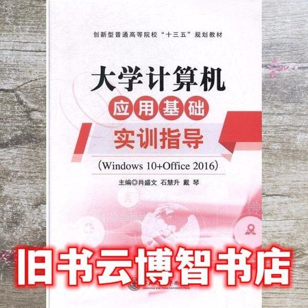 大學(xué)計(jì)算機(jī)應(yīng)用基礎(chǔ)實(shí)訓(xùn)指導(dǎo)（Windows10+0ffice2016）
