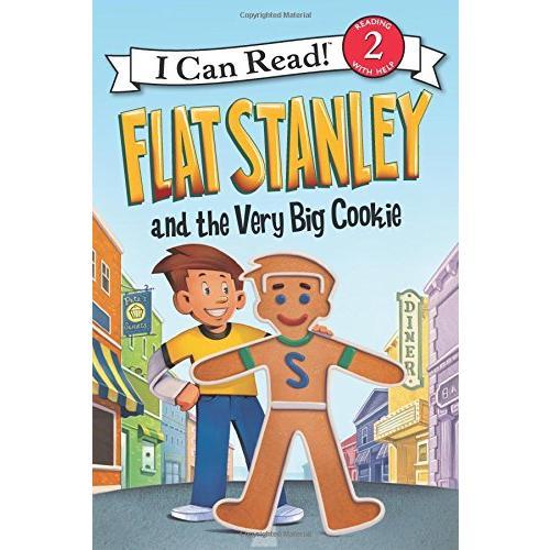 Flat Stanley and the Very Big Cookie (I Can Read Level 2)斯坦利和大曲奇