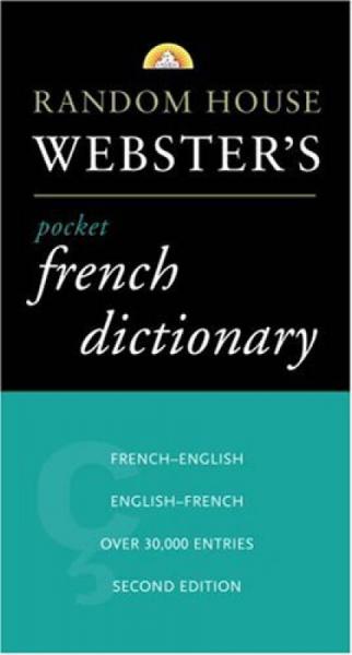 Random House Webster's Pocket French Dictionary,
