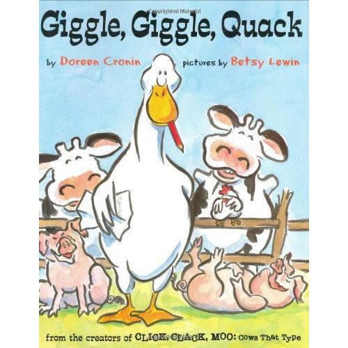 Giggle, Giggle, Quack [Hardcover] 嘻哈农场：吱咕，吱咕，嘎[精装]