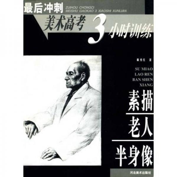 最后沖刺美術(shù)高考3小時(shí)訓(xùn)練：素描老人半身像