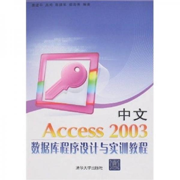 中文Access 2003数据库程序设计与实训教程