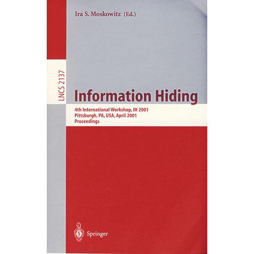 Information Hiding  信息隐藏