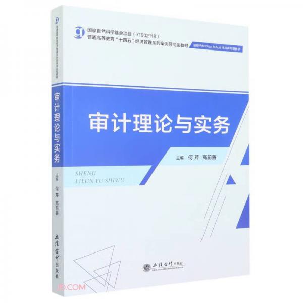 审计理论与实务(适用于MPAccMAud本科高年级教学普通高等教育十四五经济管理系列案例导向型