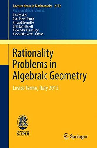 Rationality Problems in Algebraic Geometry: Levico Terme, Italy 2015