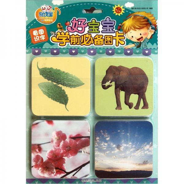 易讀寶童年有聲系列·好寶寶學前必備圖卡：看圖識字