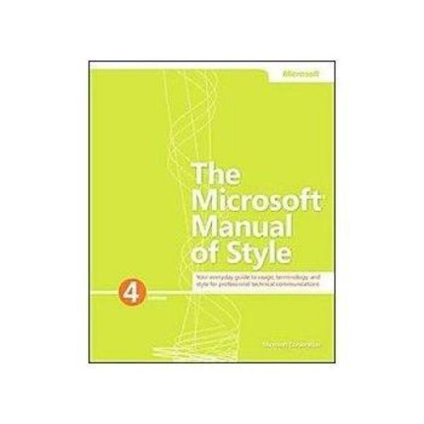 MicrosoftManualofStyle