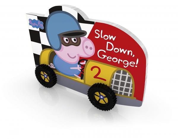 小豬佩奇粉紅豬小妹：慢一點喬治/PeppaPig:SlowDown，George!進口故事書