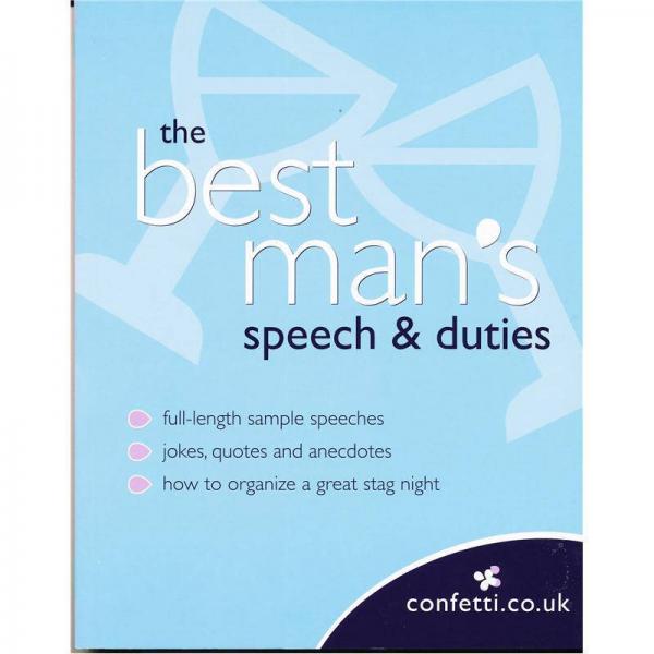Best Man's Speech and Duties