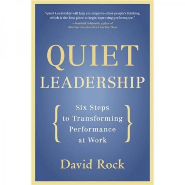Quiet Leadership