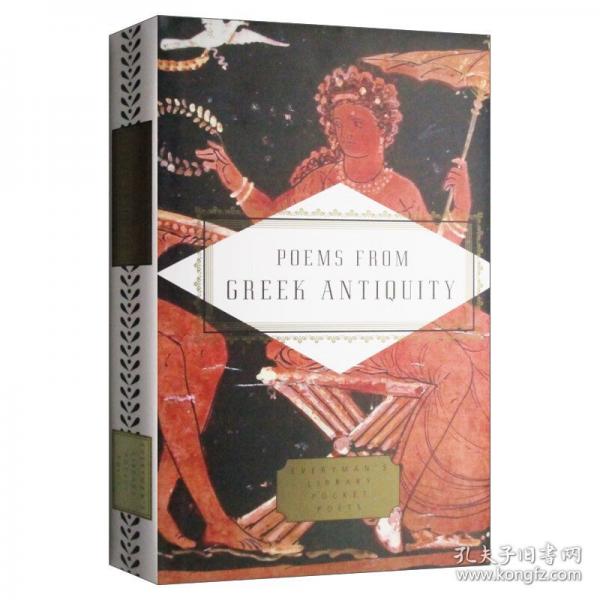 英文原版 Poems from Greek Antiquity 古希臘詩歌選集 Everyman精裝收藏版 