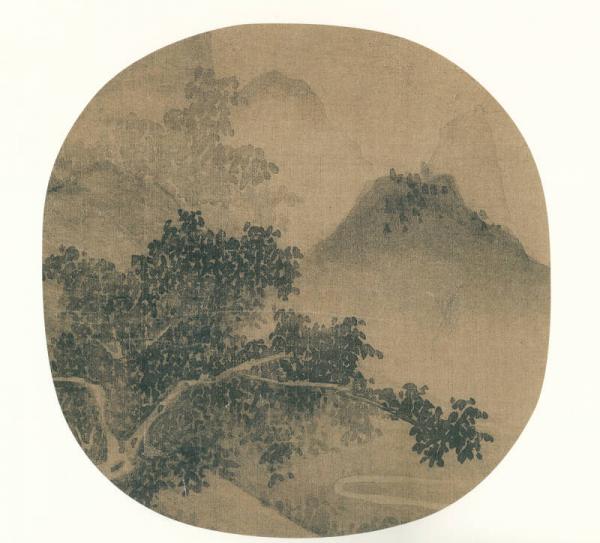 东方画谱·元代山水篇：渔父图轴