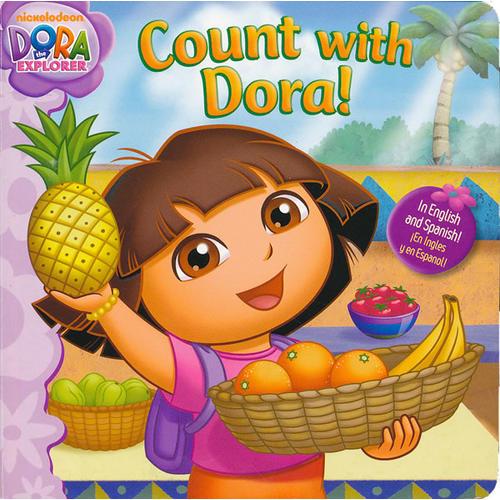 Count with Dora! 朵拉历险记：和朵拉学数数(卡板书) 