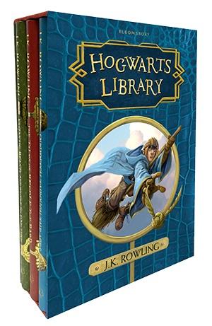 霍格沃茨圖書館3冊盒裝哈利波特外傳JK羅琳英文進口原版/TheHogwartsLibraryBoxSet