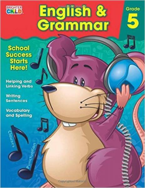 English & Grammar Workbook, Grade 5