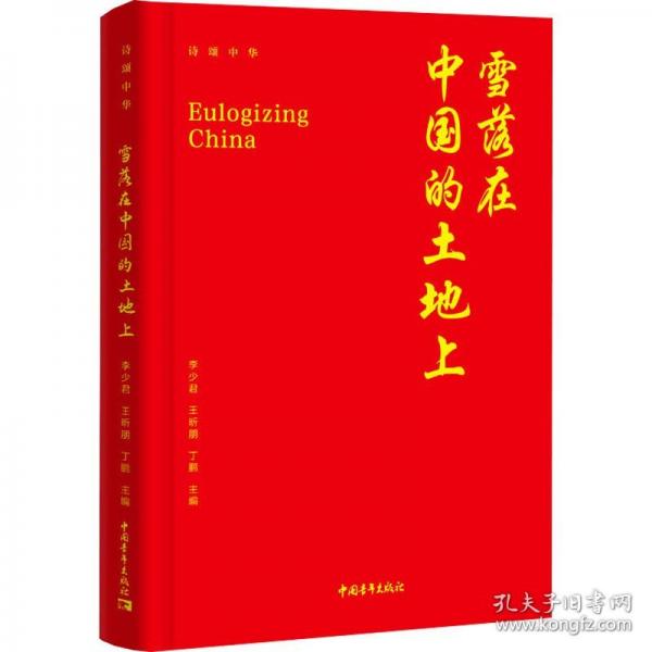 雪落在中国的土地上