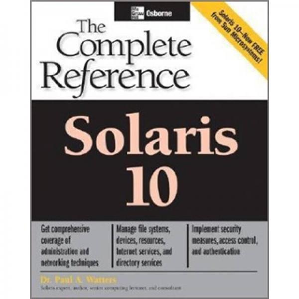Solaris 10 The Complete Reference 