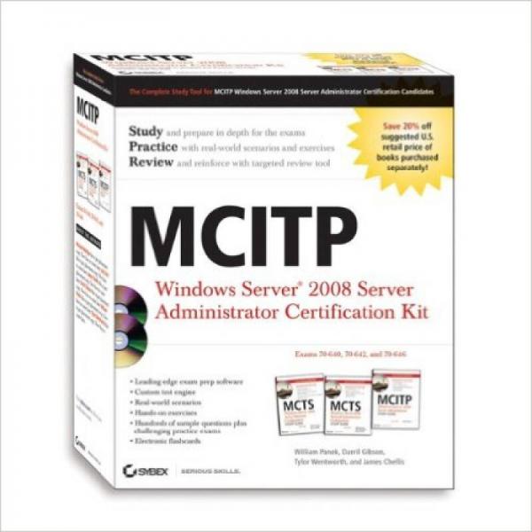 MCITP: Windows Server 2008 Server Administrator Certification Kit