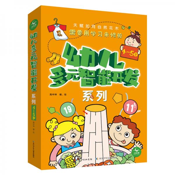 幼儿多元智能开发系列·4-5岁：图形认知、运笔练习等